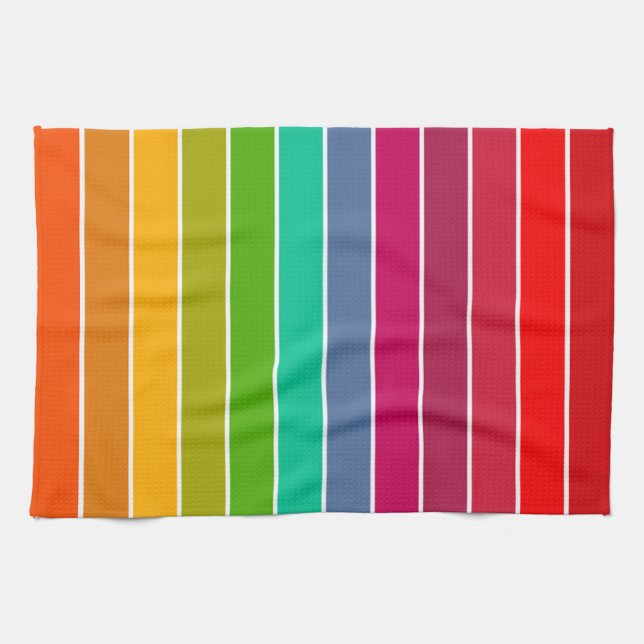 Linge De Cuisine Bandes d'art pop (Horizontal)