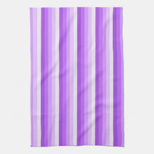 Linge De Cuisine Bandes d'ombre pourpres