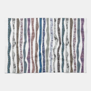 Linge De Cuisine Bandes minérales