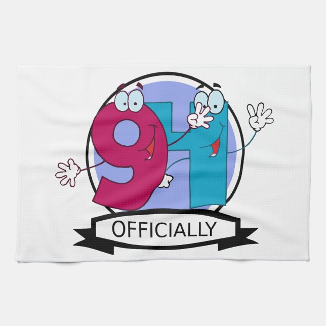 Linge De Cuisine Bannière d'anniversaire officielle 94 (Horizontal)