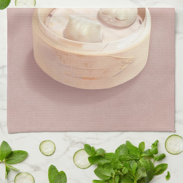 Linge De Cuisine Bao Baby - Tea Time Bao Buddies (Plié)