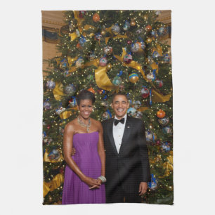 Linge De Cuisine Barack Obama Président des États-Unis Noël à la Ma