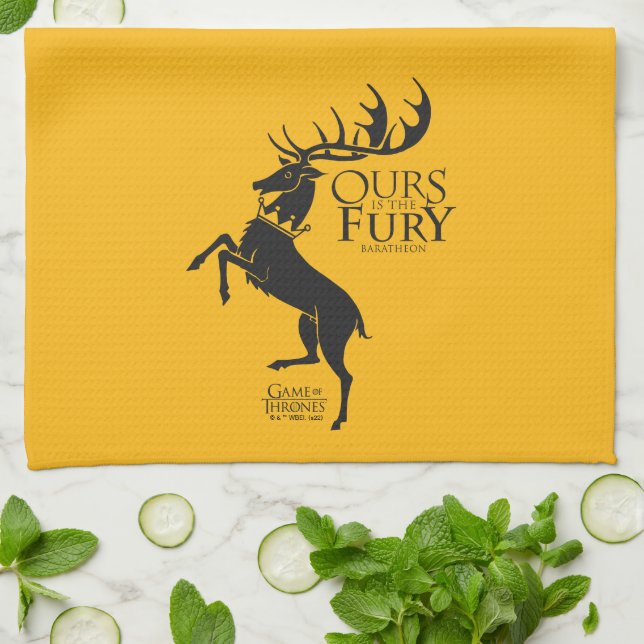 Linge De Cuisine Baratheon Sigil - Notre Furie (Plié)