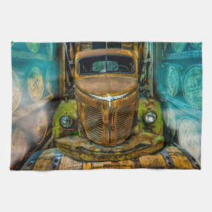 Linge De Cuisine Barils Whiskey vintages pour camions