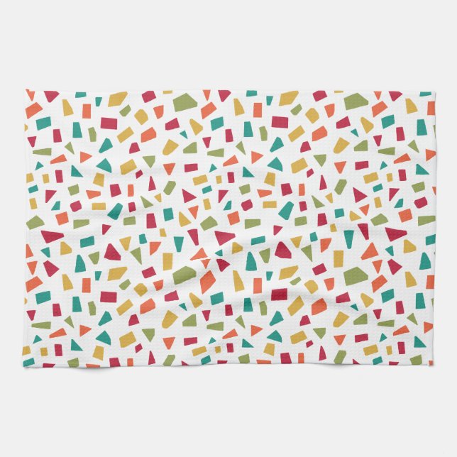 Linge De Cuisine Barres - Couleurs 02 (Horizontal)