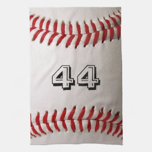 Linge De Cuisine Baseball Blanc Classique avec Numéro de Maillot Pe