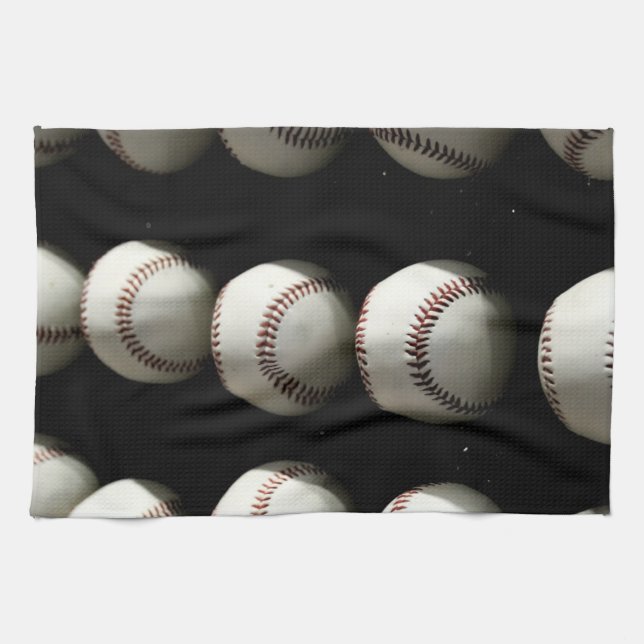 Linge De Cuisine Baseballs (Horizontal)