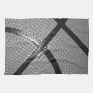 Linge De Cuisine Basket-ball noir et blanc