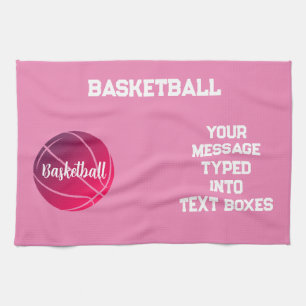 Linge De Cuisine Basket-ball personnalisé, Basketball idées cadeaux