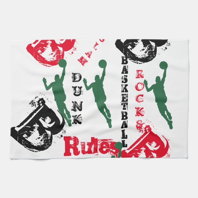 LINGE DE CUISINE BASKETBALL (Horizontal)