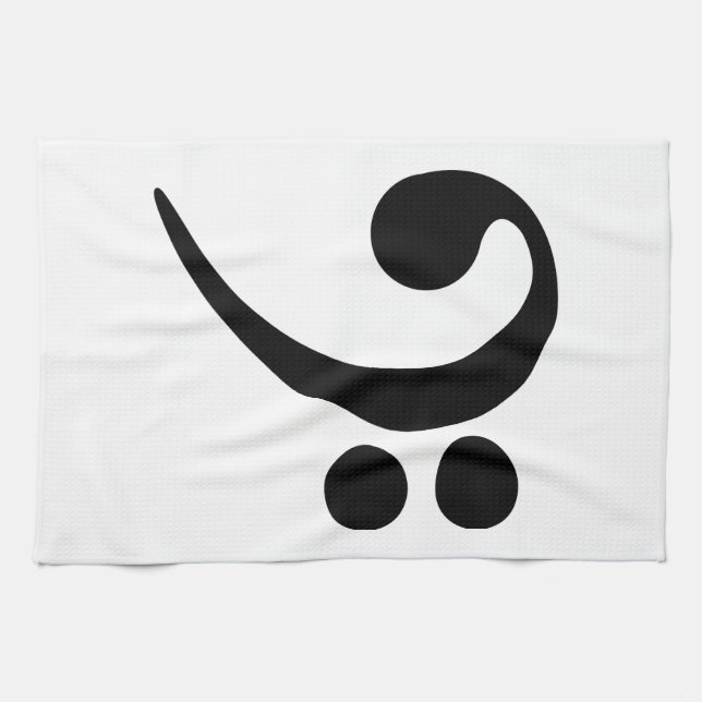 Linge De Cuisine Bass clef (Horizontal)