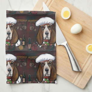 LINGE DE CUISINE BASSET HOUND