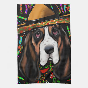 LINGE DE CUISINE BASSET HOUND