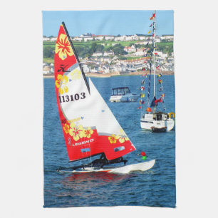 Linge De Cuisine Bateau à voile Hobie cat