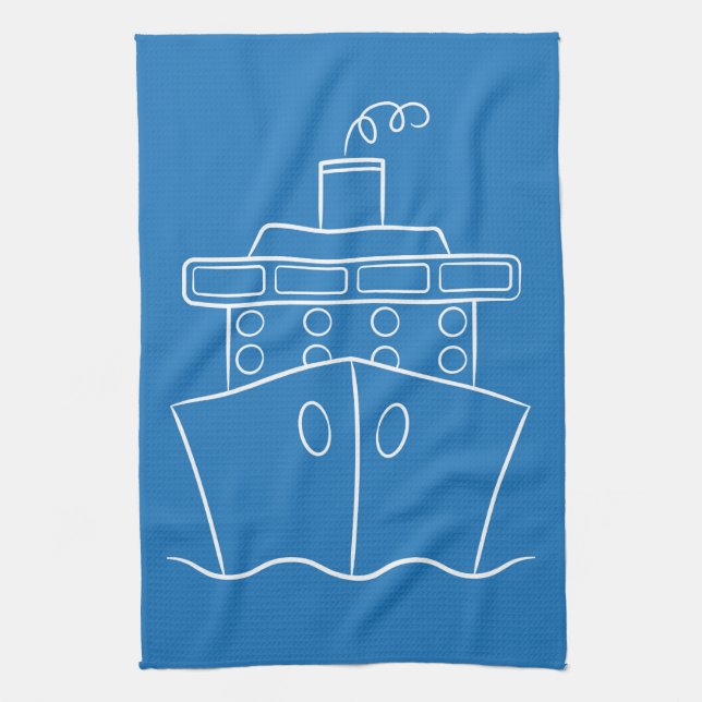Linge De Cuisine Bateau de croisière (Vertical)