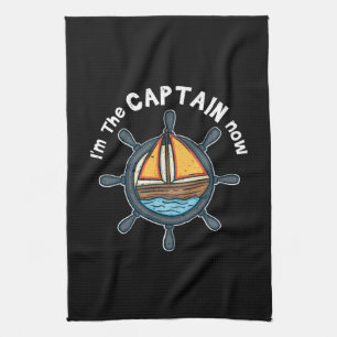 Linge De Cuisine Bateau - Je suis le Capitaine maintenant