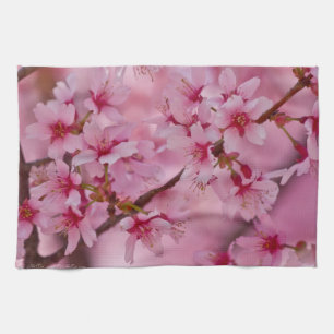 Linge De Cuisine Bathed in Pink Japanese Cherry