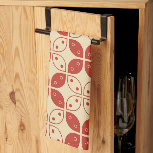 Linge De Cuisine Batik Kawung, Motif indonésien, javanais, ethnique