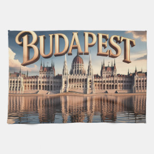 Linge De Cuisine Bâtiment du Parlement hongrois à Budapest
