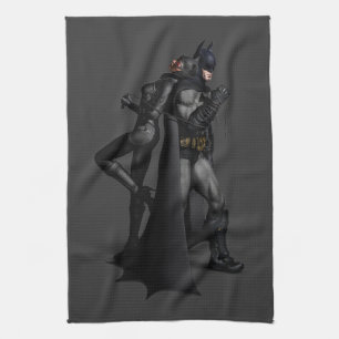 Linge De Cuisine Batman Arkham City   Batman et Catwoman