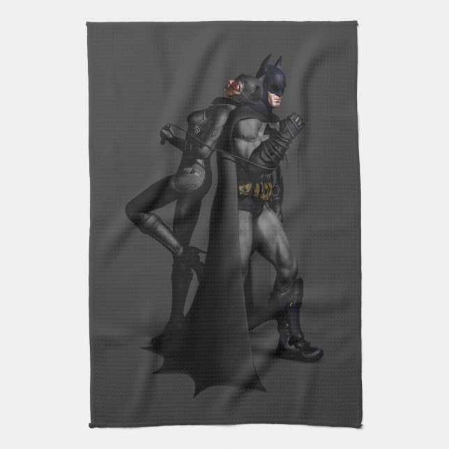 Linge De Cuisine Batman Arkham City | Batman et Catwoman (Vertical)