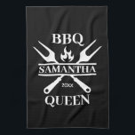 Linge De Cuisine BBQ Funny Barbecue personnalisé Queen Apron Cuttin<br><div class="desc">Funny BBBQ Grill Master Barbecue personnalisé Meilleur</div>