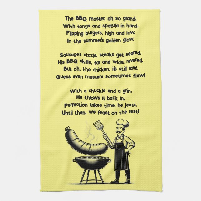 Linge De Cuisine BBQ Master (Vertical)