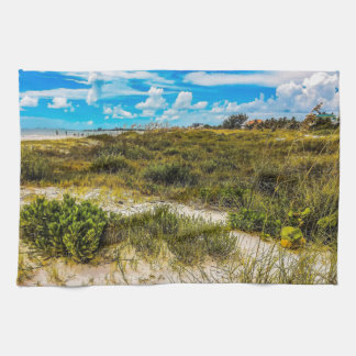 Linge De Cuisine Beach Greens