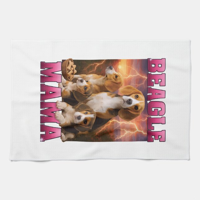 Linge De Cuisine Beagle  (Horizontal)