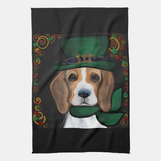Linge De Cuisine Beagle (Vertical)