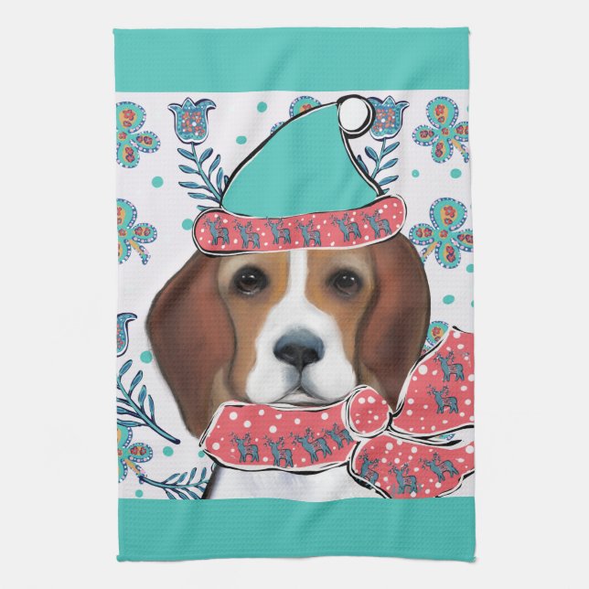 Linge De Cuisine Beagle (Vertical)