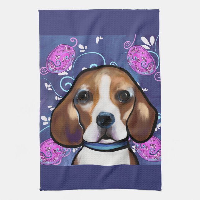 Linge De Cuisine Beagle        (Vertical)