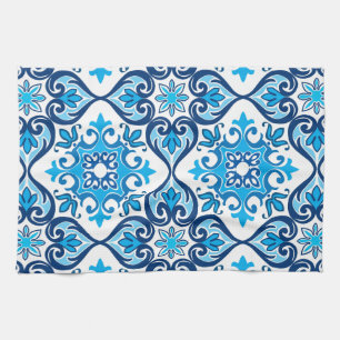 Linge De Cuisine 💙 🤍 Beau bleu - blanc Azulejos X, Kitchen T