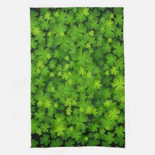 Linge De Cuisine Beau Shamrock irlandais