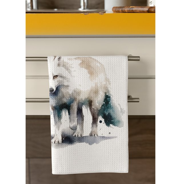 Linge De Cuisine Beauté de l'Arctique : Coutume de Fox d'hiver (Créateur téléchargé)