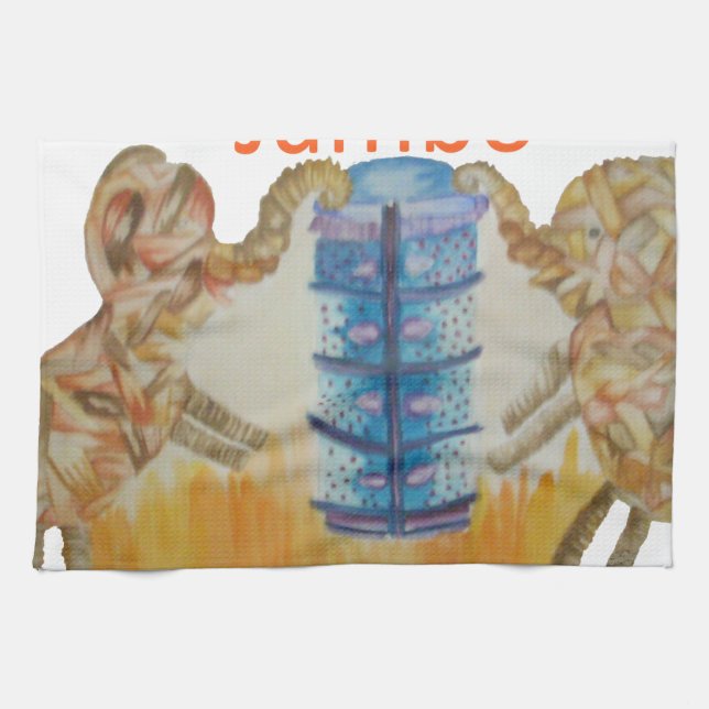 Linge De Cuisine Bébé Jambo Jumbo Elephant (Horizontal)