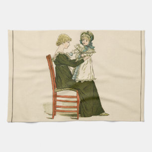 Linge De Cuisine Bébé victorien Greenaway Mère