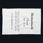 Linge De Cuisine beignets faits maison avec amour ajouter site de t<br><div class="desc">Conception</div>