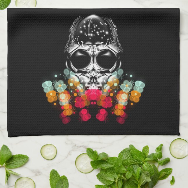 Linge De Cuisine Belle araignée automnale avec Casquette Dewdrop (Plié)