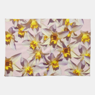 Linge De Cuisine Belle Daffodils Fleurs Tissu