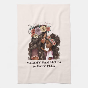 Linge De Cuisine Belle mère et fille noire (2)