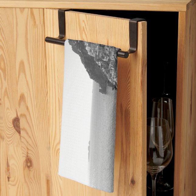 Linge De Cuisine Belle Positano 1 - BN (Pliage en tiers)