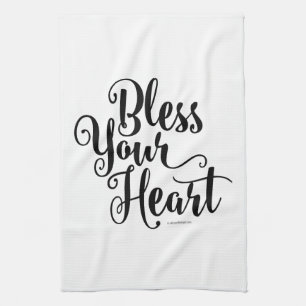 Linge De Cuisine Bénissez votre coeur