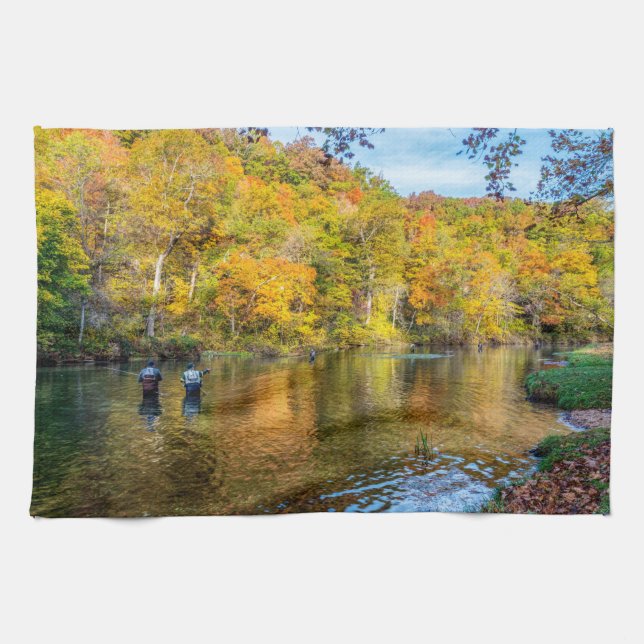 Linge De Cuisine Bennett Printemps Automne Pêche (Horizontal)