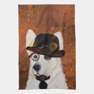 Linge De Cuisine Berger Allemand Steampunk