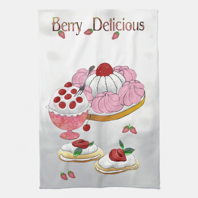 Linge De Cuisine Berry Delicious (Vertical)