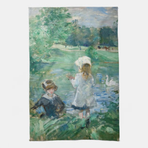 Linge De Cuisine Berthe Morisot - Au bord du lac / Beside a Lake