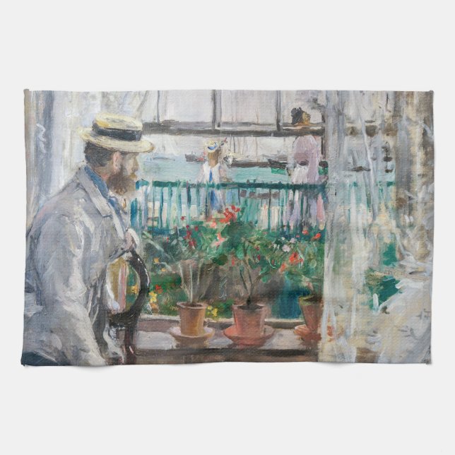 Linge De Cuisine Berthe Morisot - Eugene Manet sur l'île de Wight (Horizontal)