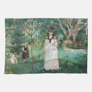 Linge De Cuisine Berthe Morisot - La chasse aux papillons