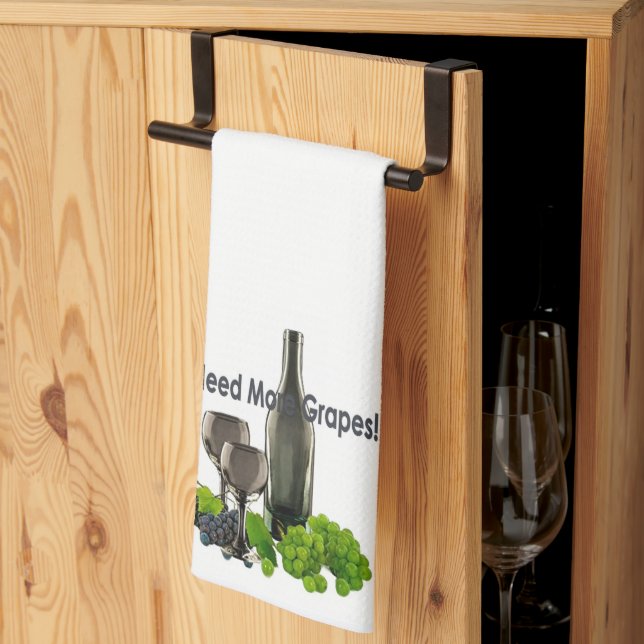 Linge De Cuisine Besoin de plus de raisins  (Pliage en tiers)